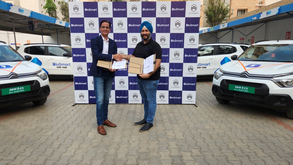 BluSmart & Citreon MOU signing event with Anmol Jaggi, Co-founder & CEO, BluSmart and Shishir Mishra, Brand Director Citroën [47]