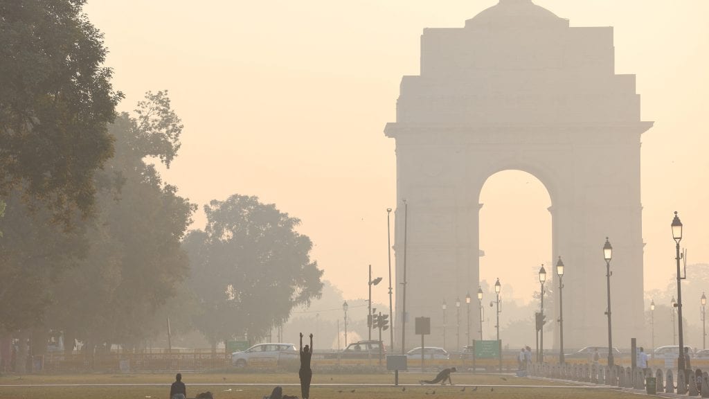The minimum temperature settled at 8.8 degrees Celsius in Delhi on Thursday (Image/Reuters)
