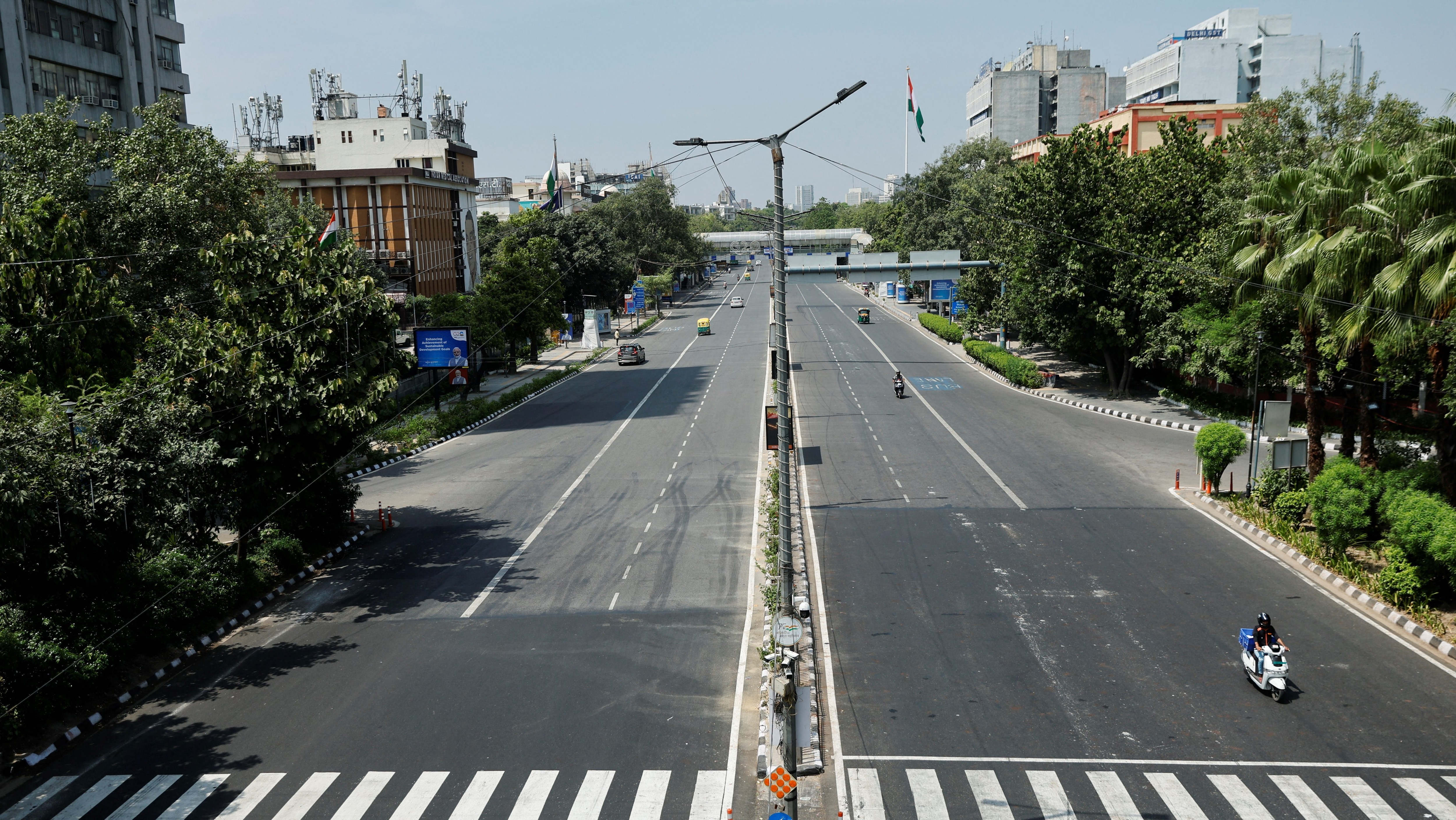 The weather forecast agency has predicted a partly cloudy sky in Delhi today (Image/Reuters)