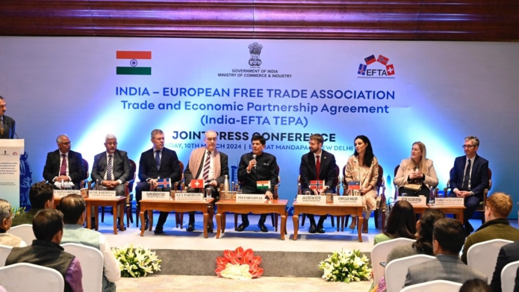 EFTA, India EFTA, EFTA news, economy news, Indian economy