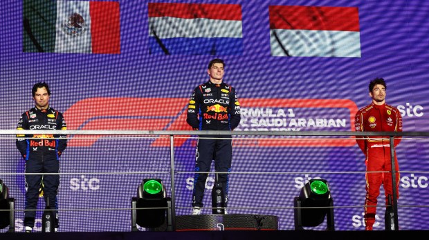 F1 Saudi Arabia 2024 podium finishes
