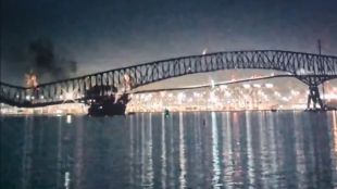 Francis Scott Key bridge collapses in Baltimore, US