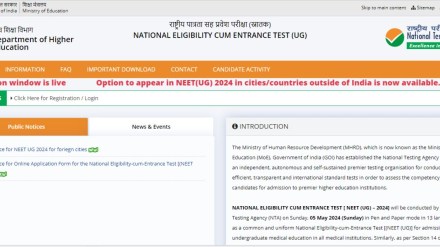 NEET UG 2024 Registration NEET UG 2024 Registration