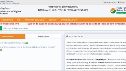NEET UG 2024 Registration