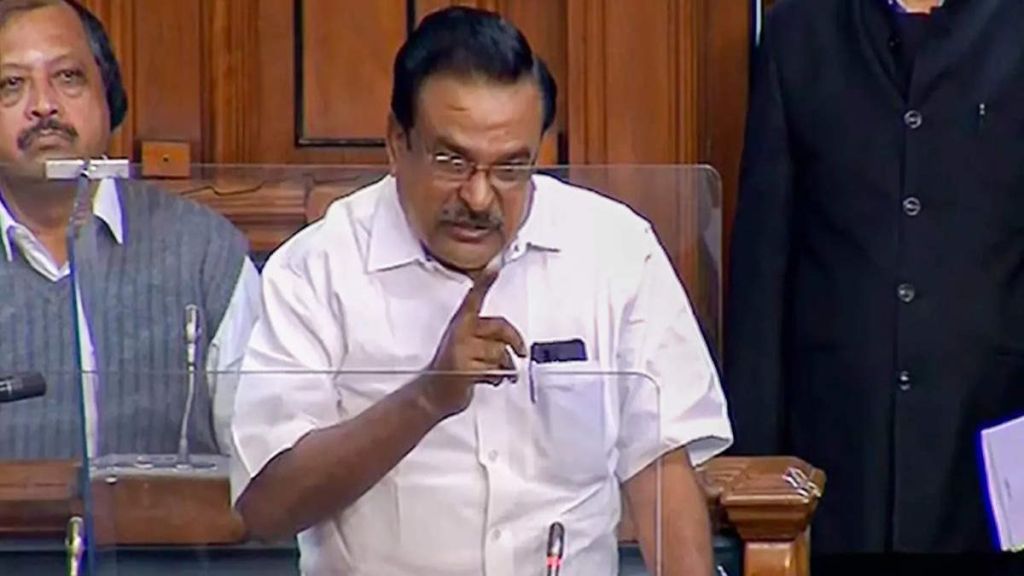 A Ganeshamurthi, the sitting Lok Sabha MP from Tamil Nadu's Erode, passed away