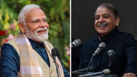 PM Modi congratulates Shehbaz Sharif for his re-election