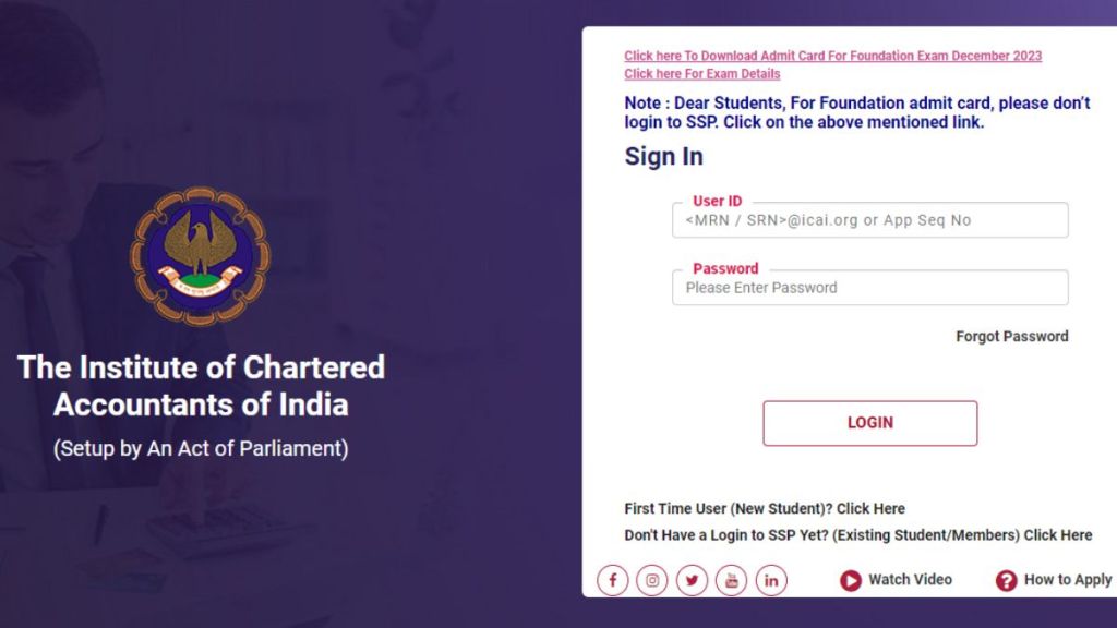 ICAI CA May 2024: Last date to fill application tomorrow
