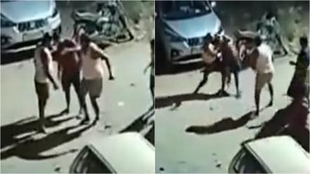 Bengaluru: Couple thrashed and abused by family over car parking | Watch Video