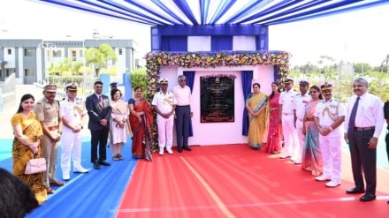 Girdhar Armane inaugurates HMU in Okha, Gujarat on thursday, March 28. (Image: ICH)