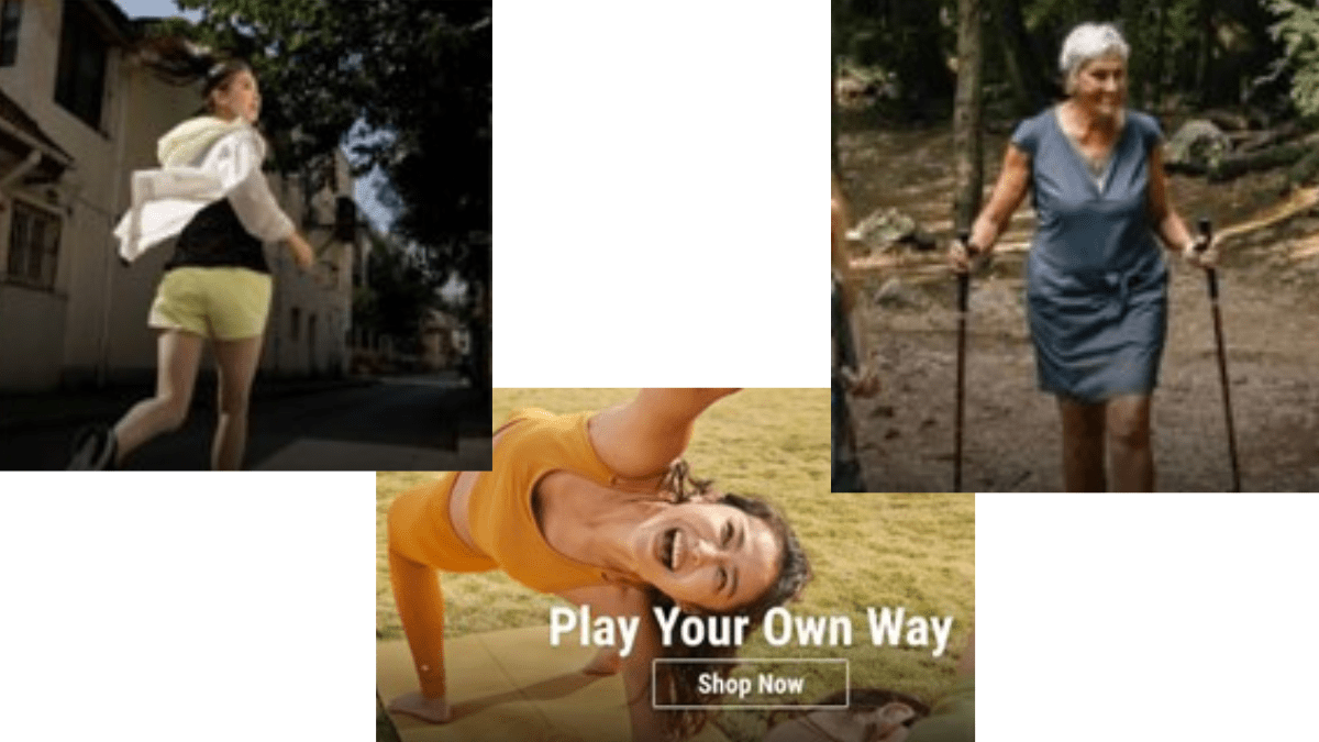 The campaign comes to life through a video by Decathlon, showcasing women defying expectations and embracing their individuality through sports The campaign comes to life through a video by Decathlon, showcasing women defying expectations and embracing their individuality through sports