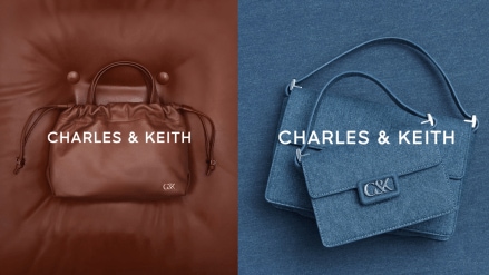 In the brand’s latest editorial, actress Han So Hee shows off effortless style wearing the Leather Boxy Bag and Leather Monogram Tie-Around Ballet Flats