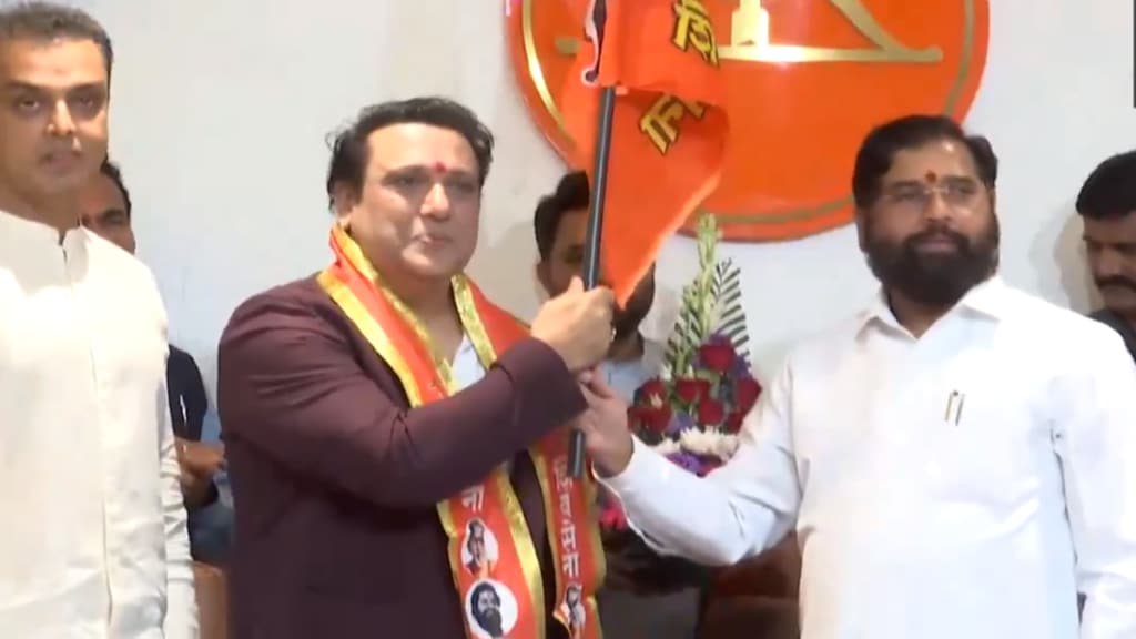 Govinda joins Shiv Sena