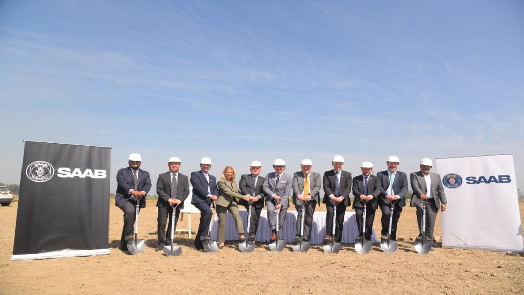 Ground-breaking Ceremony of Saab FFVO (Image: Saab FFVO India Pvt Ltd)