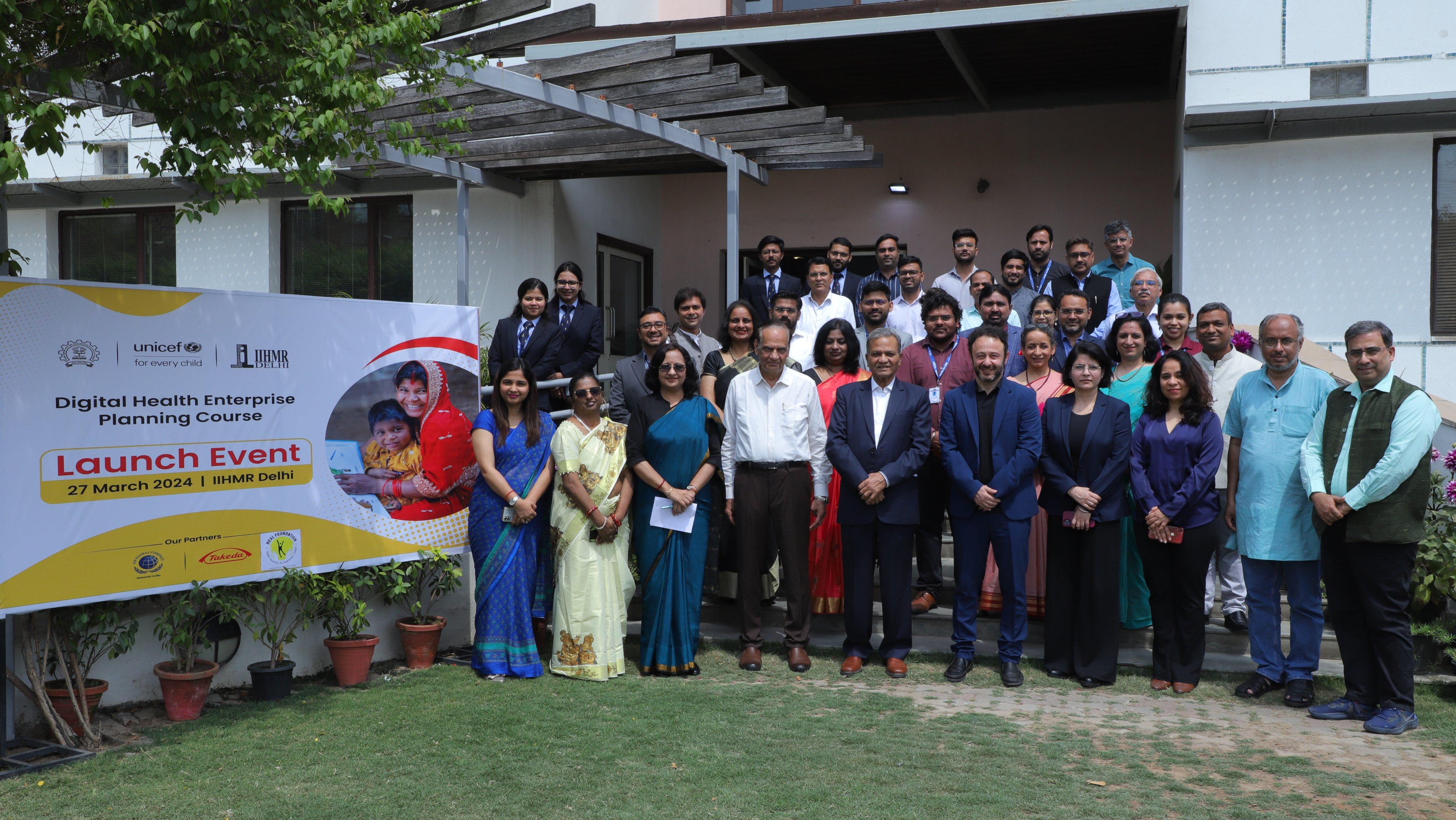 The comprehensive 10-week online course aims to address the growing demand for digital health education (Image/@IIHMRDelhi)