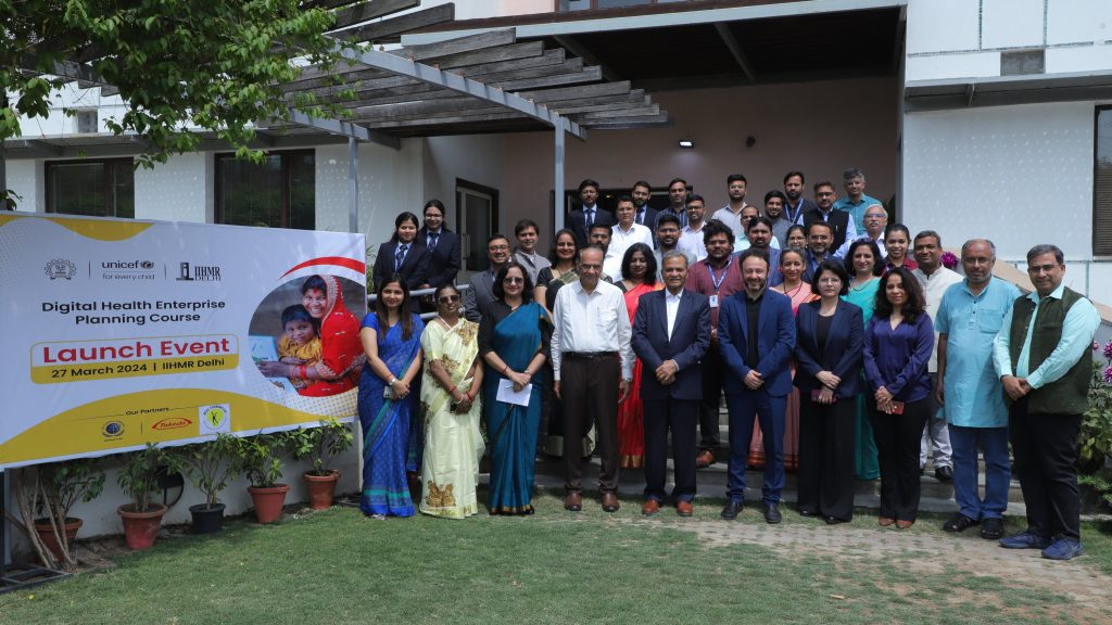 The comprehensive 10-week online course aims to address the growing demand for digital health education (Image/@IIHMRDelhi)