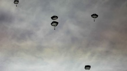 Gaza air drop Gaza air drop