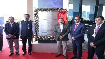 Union Minister Jitendra Singh inaugurates Technical Centre of IN-SPACe in Gujarat. (Image: X/@DrJitendra Singh)