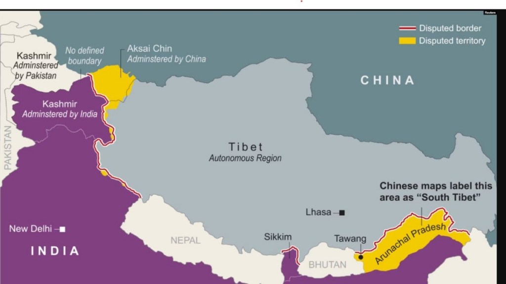 India-China land dispute
