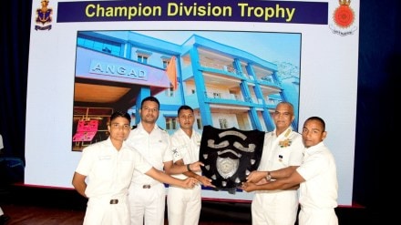 Valedictory function of passing out batch of Agniveers (02/2023) at INS Chilka. (Image: X/@IN_Chilka)