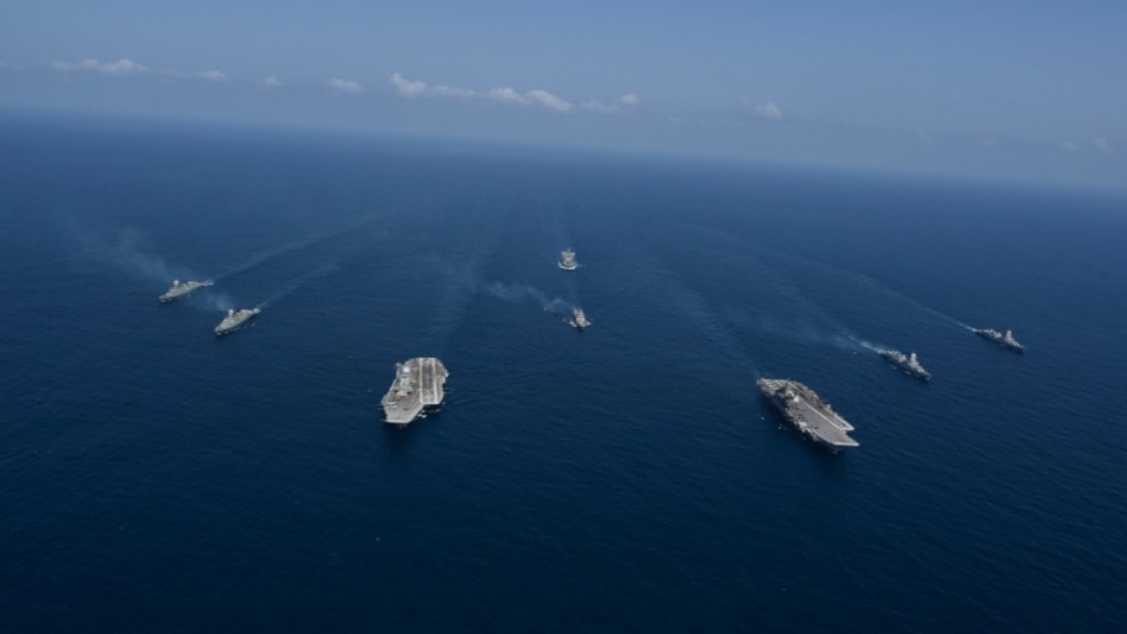 This annual gathering holds significant weight, serving as a forum for Naval Commanders to discuss all things maritime security, from big-picture strategy to day-to-day operations. (Image: Indian Navy)