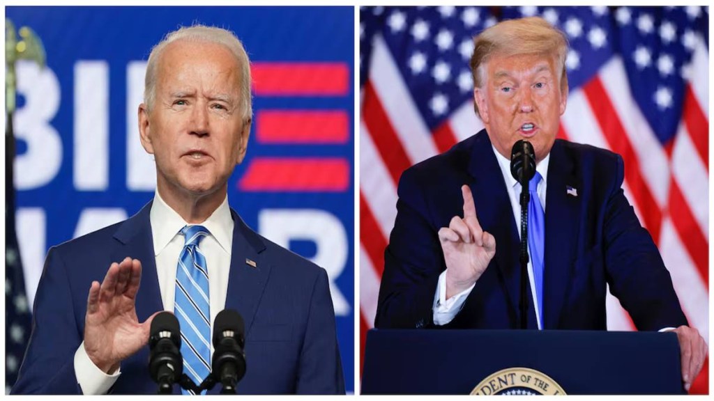Joe Biden-Donald trump Joe Biden-Donald trump