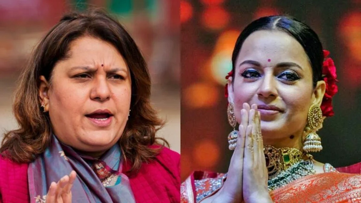 Lok Sabha polls: Congress drops Supriya Shrinate from Maharajganj seat amid Kangana Ranaut controversy Lok Sabha polls: Congress drops Supriya Shrinate from Maharajganj seat amid Kangana Ranaut controversy