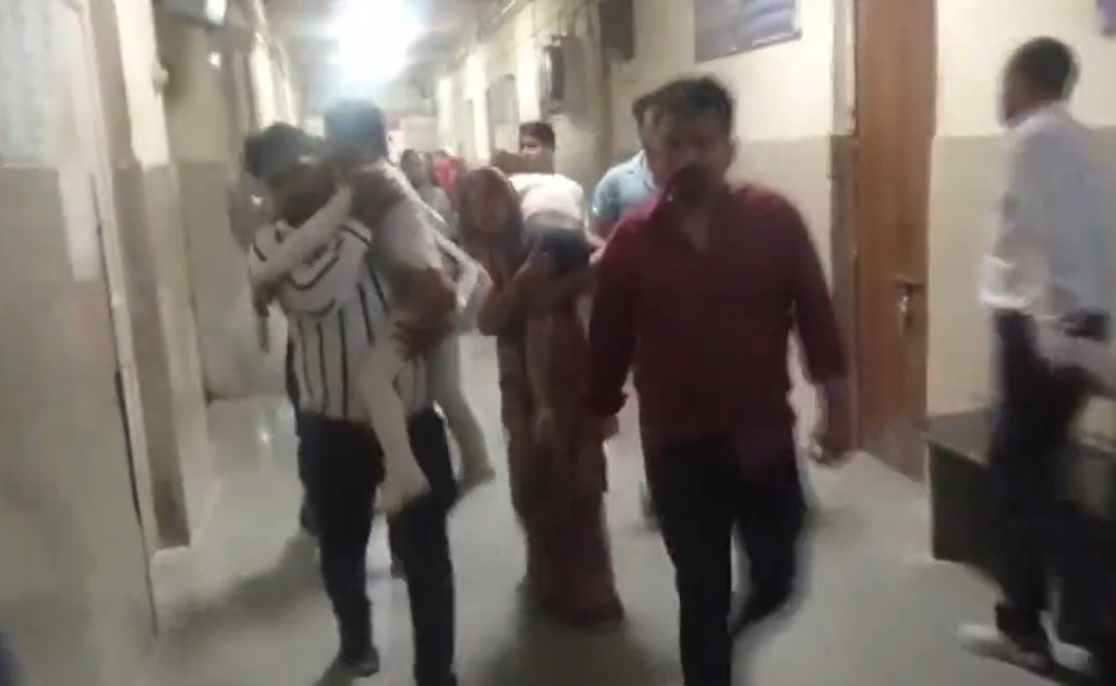 Kota: Several children injured due to electrical shock during Mahashivratri procession