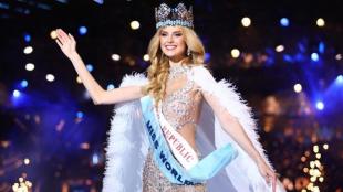 Miss world 2024, Krystyna Pyszkova, Czech Republic, miss world 2024 winner, miss world photos, karan johar, jio convention centre, mumbai bkc, lifestyle