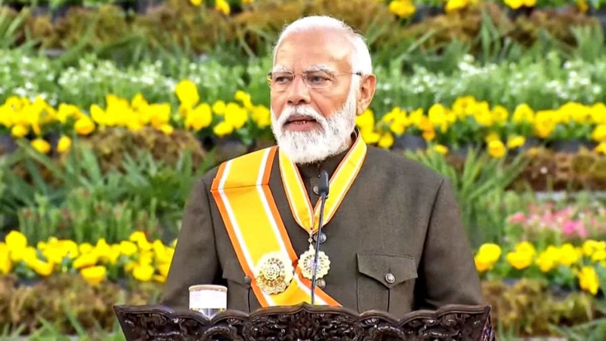 Modi honoured with Bhutan's highest civilian award; India - Bhutan sign ...