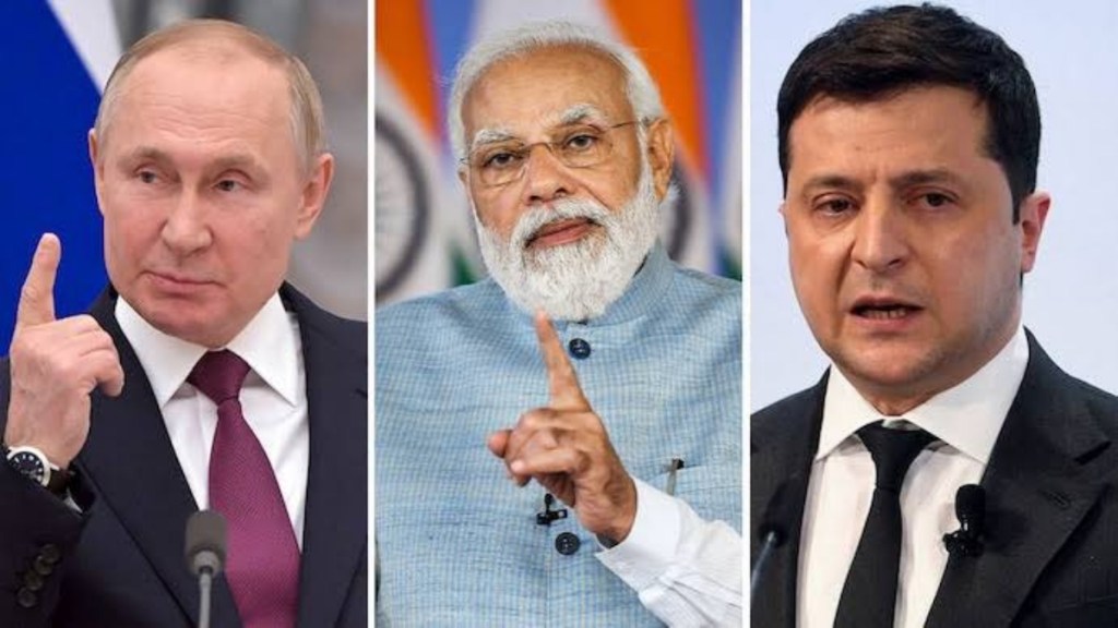 Modi-Putin-Zelensky