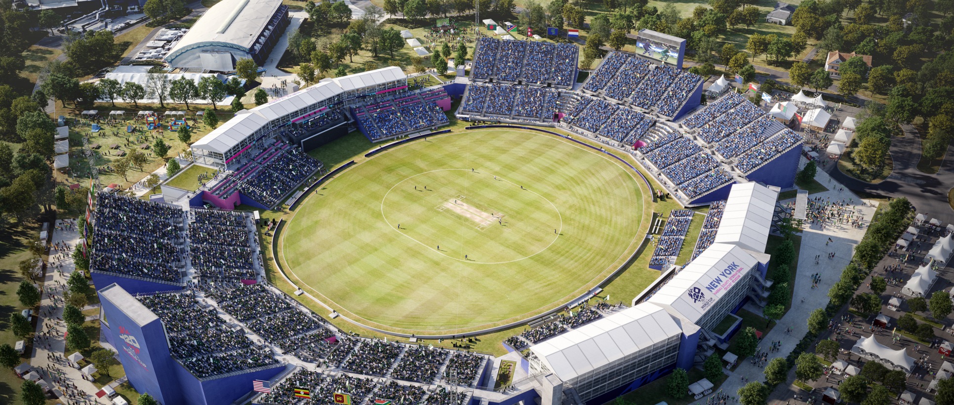 ICC Men’s T20 World Cup will be co-hosted by the West Indies and the USA (Image/ICC)