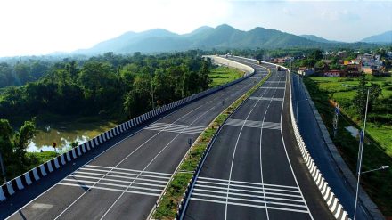 India has the world’s second-largest road network of about 66.71 lakh km (Image/@nitin_gadkari)
