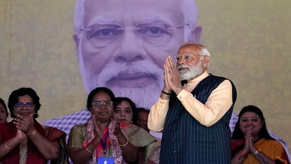 PM Modi meets women victims from Sandeshkhali during Bengal visit