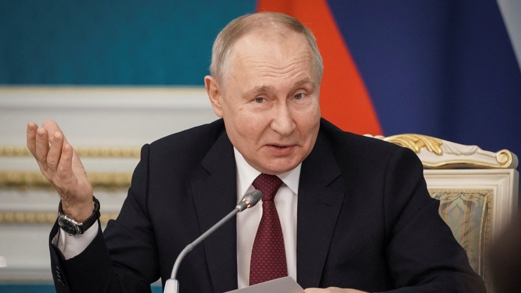 With a staggering 87.8% of the vote, Putin's victory marks the highest-ever recorded percentage in Russia's modern electoral history (Image/Reuters) With a staggering 87.8% of the vote, Putin's victory marks the highest-ever recorded percentage in Russia's modern electoral history (Image/Reuters)