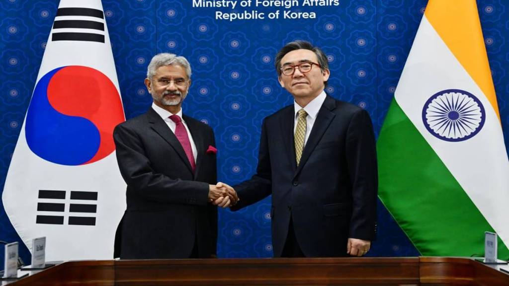 S jaishankar with Cho Tae-yul