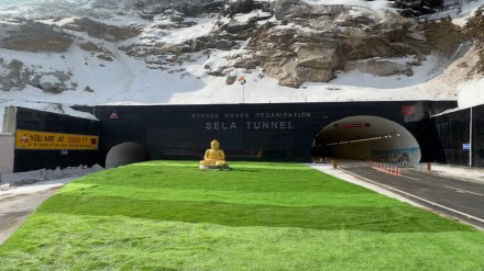 The tunnel is built using the innovative Austrian Tunneling Method. (Image: X/@ani)