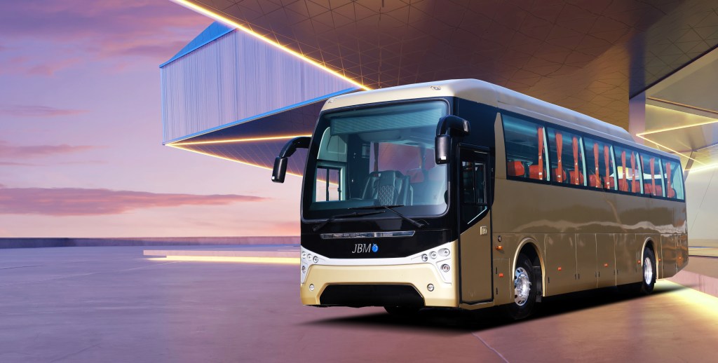 Stainless Steel Electric Luxury Coach_Jindal Stainless partners with JBM Auto to roll out over 500 energy-efficient electric buses