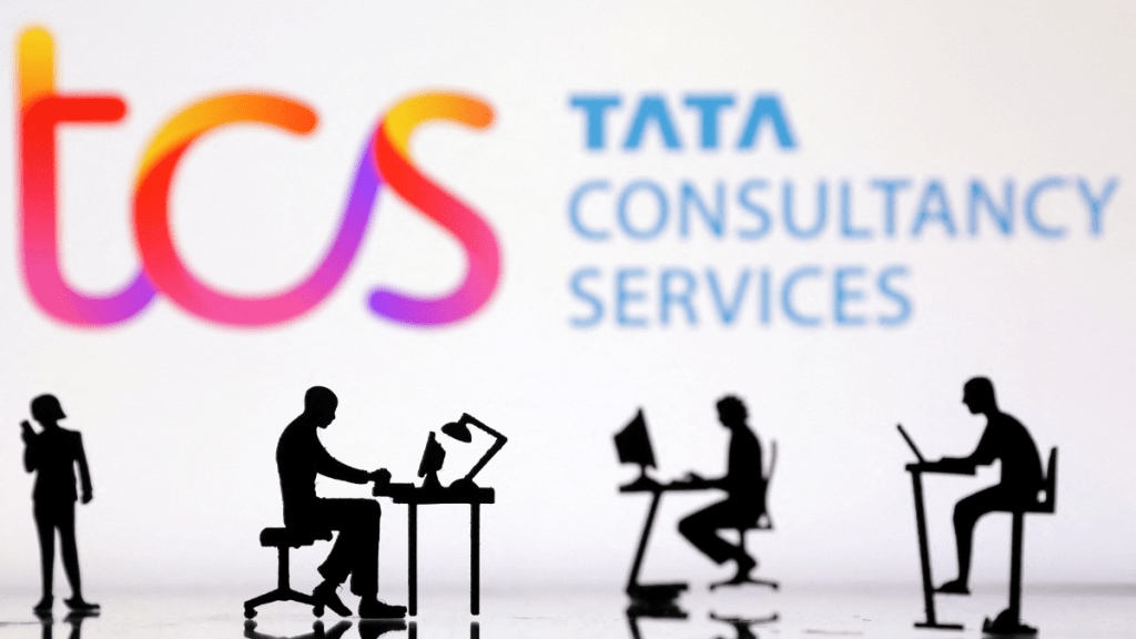 TCS share price today