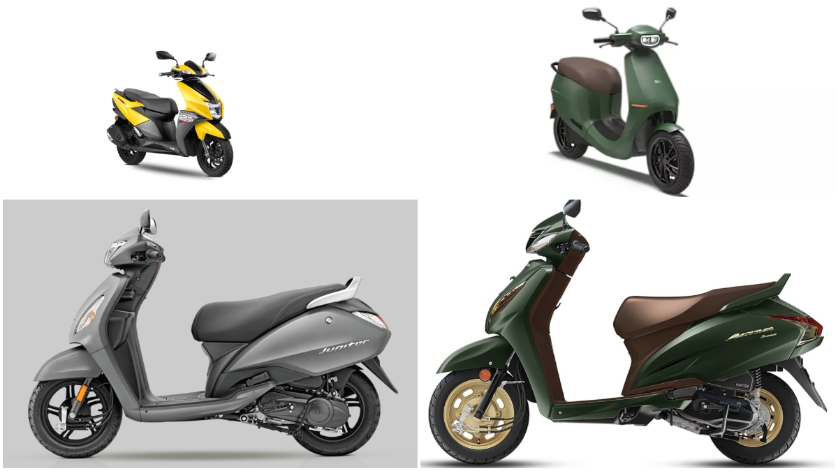 Top 10 highest selling scooters Feb 2024