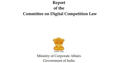 Reportedly, the report emphasised on the introduction of a ‘Digital Competition Act’