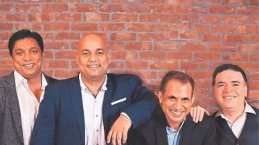 The Addverb leadership team (L-R): Sangeet Kumar (CEO & co-founder), Satish Shukla (CMO & co-founder), Bir Singh (chief business officer & co-founder) and Prateek Jain (COO & co-founder) (Image: PR Handout)