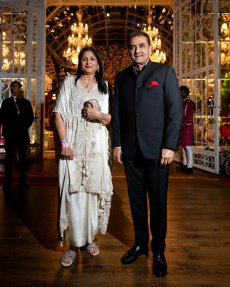 NCP(Ajit) leader Praful Patel during Anant Ambani and Radhika Marchant's pre-wedding bash. (Photo Credit: PR Handout)