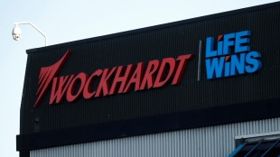 Wockhardt share price toady