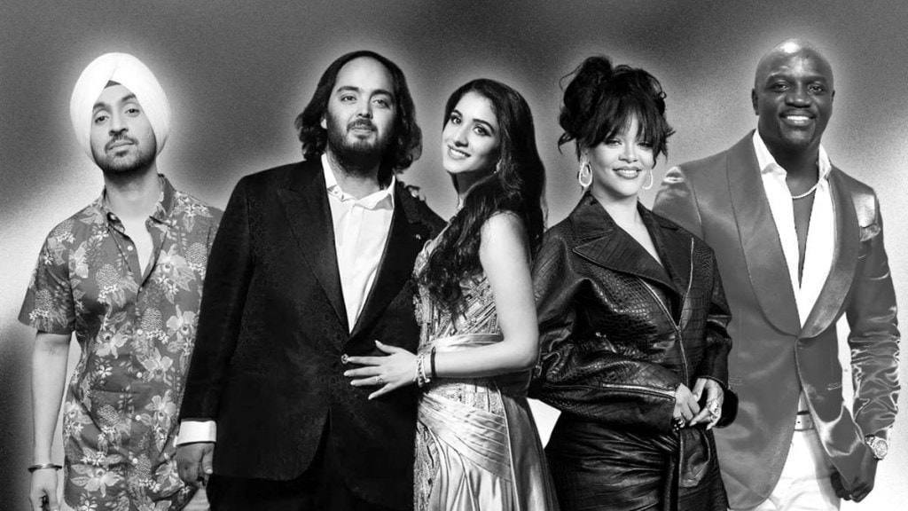 rihanna fee, Akon fee, Diljit Dosanjh fee, Ariit Singh fee, Radhika Merchant, Anant Ambani, Anant Ambani net worth