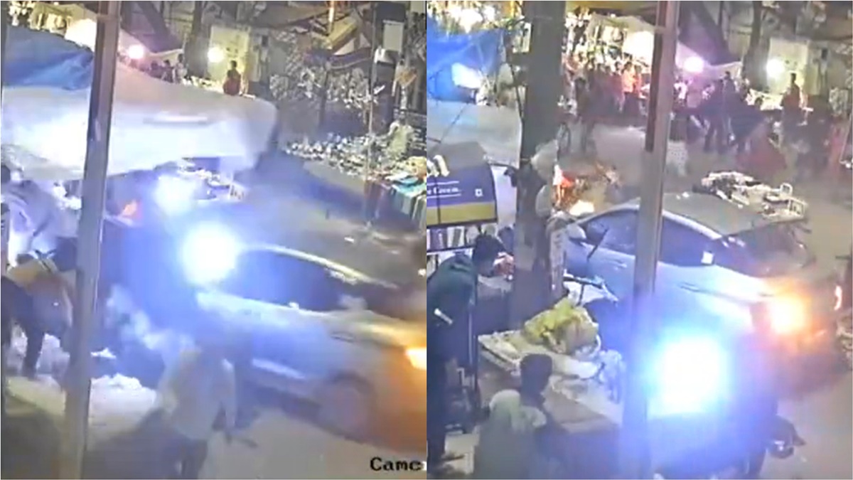 Drunk driver speeds through crowded Delhi market, rams into people, 1 killed | Video