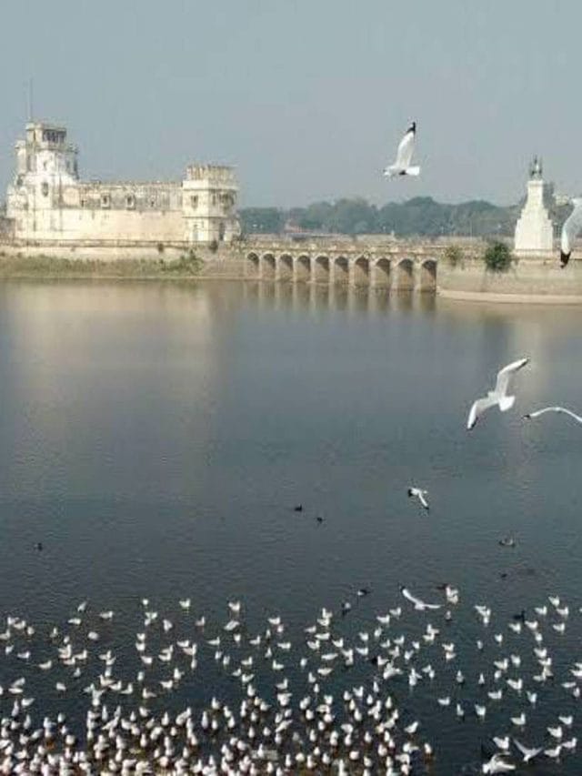 Jamnagar, Chandi Bazaar, Lakhota Fort, Lakhota Lake, Khijadiya Bird Sanctuary, Marine National Park