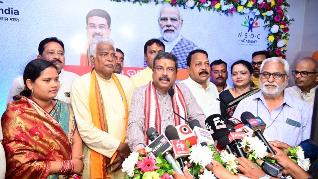 Dharmendra Pradhan inaugurates Skill India Centre in Angul; aims to promote futuristic skills, economic growth