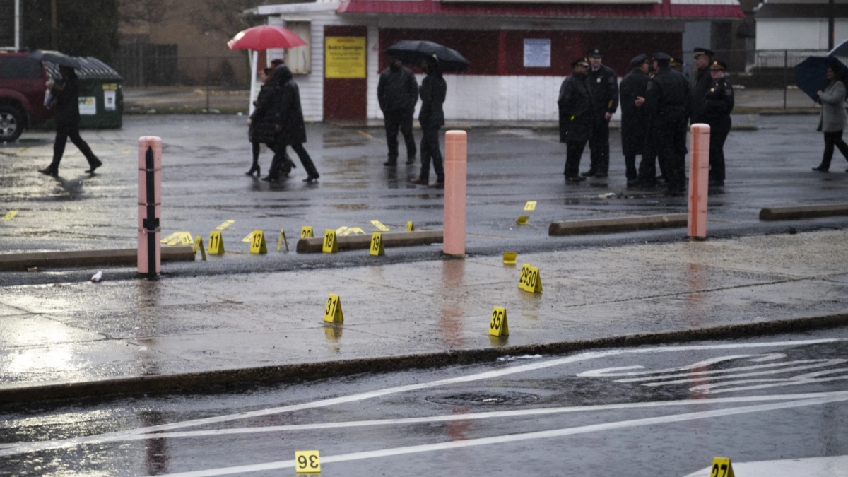 Eight students injured in Philadelphia bus stop mass shooting - World ...