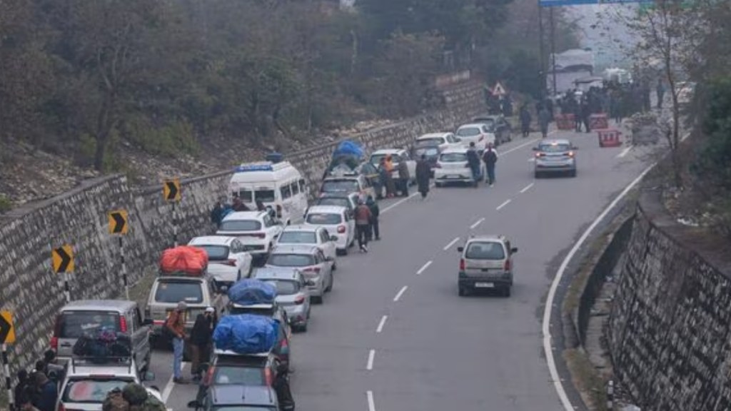 Jammu-Srinagar highway: Traffic halted on national highway for road widening work amid safety concerns. 