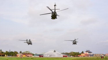 the commissioning of the Seahawks reflects the Indian Navy's commitment to bolstering maritime security. (Image: IN)